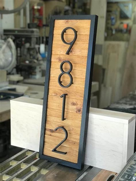 wayfair floating house numbers